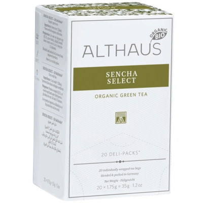 Чай Althaus Изысканная Сенча зелёный, 20х1,75г