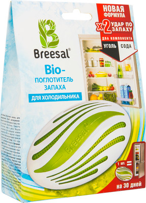 Био-поглотитель запаха Breesal для холодильника, 80г