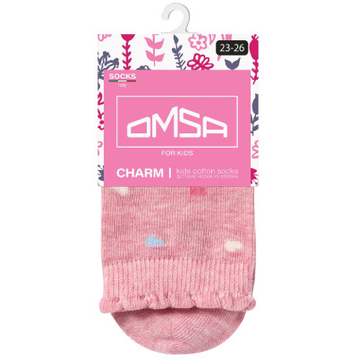 Носки детские Omsa Charm в ассортименте, р.23-26 (14-16см)