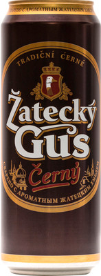 Пиво Zatecky Gus тёмное 3.5%, 450мл