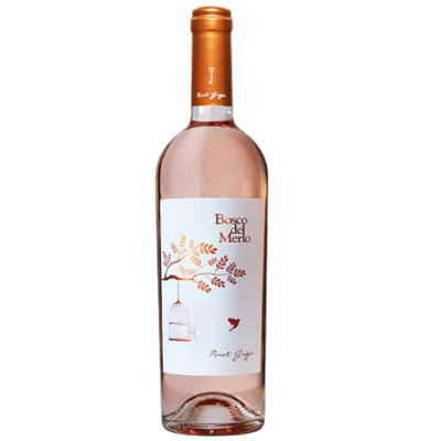 Вино Bosco del Merlo Pinot Grigio розовое сухое 13%, 750мл