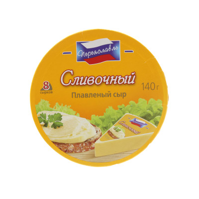 Сыр плавленый Переяславль Сливочный пастообразный 25%, 140г