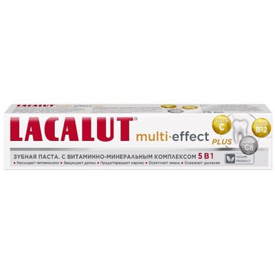 Зубная паста Lacalut Multi-Effect, 50мл
