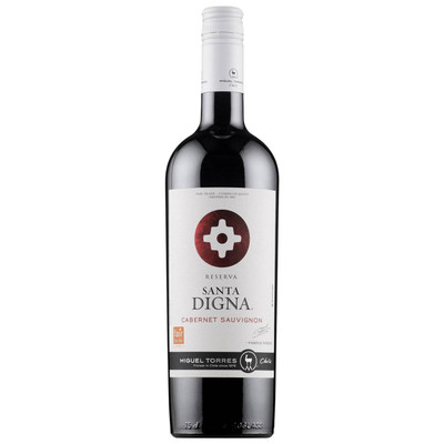 Вино Santa Digna Каберне Совиньон красное сухое, 750мл