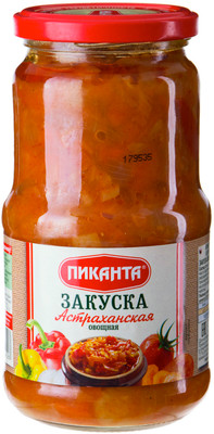 Закуска овощная Пиканта Астраханская, 530г