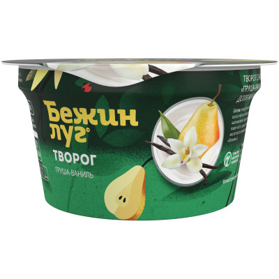 Творог Бежин Луг груша-ваниль 4.2%, 160г