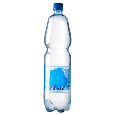 Вода Ивкинская артезианская питьевая 1 категории газированная, 1.5л