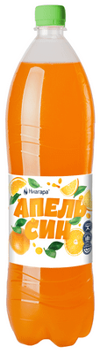 Напиток безалкогольный Ниагара Апельсин газированный, 1.5л