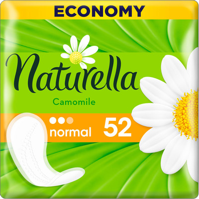 Прокладки ежедневные Naturella Camomile normal, 52шт