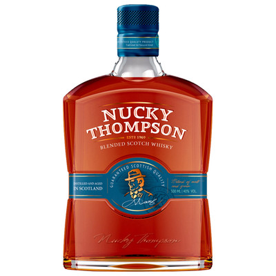 Виски Nucky Thompson 3-летний купажированный 40% фляга, 500мл