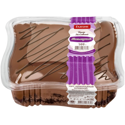 Торт Farshe Bonari Шоколадный Заливной, 500г