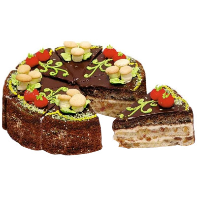 Торт бисквитно-масляный ТХК Лесная сказка, 600г