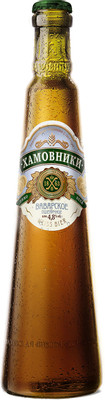 Пиво Хамовники Баварское светлое нефильтрованное 4.8%, 470мл