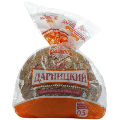 Хлеб Всеслав Дарницкий подовый в нарезке, 250г