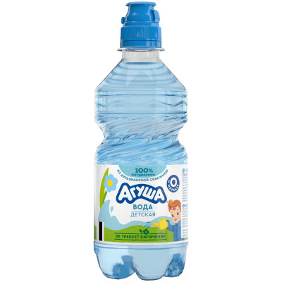 Вода и напитки Агуша