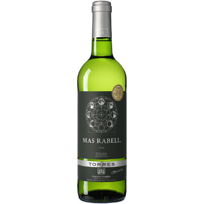 Вино Torres Мас Рабель Каталония 2014 белое сухое 11.5%, 750мл