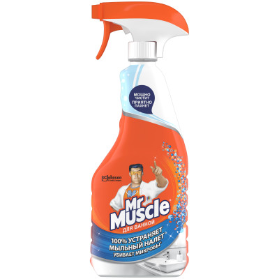 Средство чистящее Mr.Muscle 5в1 для ванны, 500мл