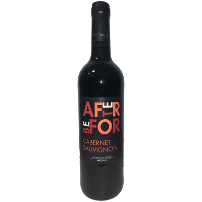 Вино After be for Каберне-Совиньон красное сухое, 750мл