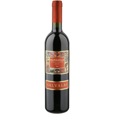 Вино Salvalai Вальполичелла Классико красное полусухое 12.5%, 750мл