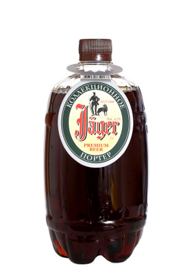 Пиво Jager Коллекционное Портер тёмное фильтрованное 4.1%, 1л