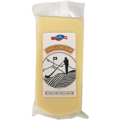 Сыр твёрдый Emmi Чеддар швейцарский 45%, 200г