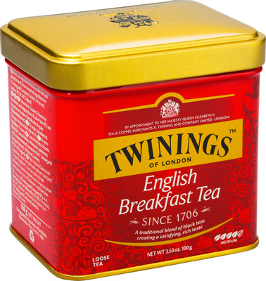 Чай Twinings Английски завтрак чёрный, 100г