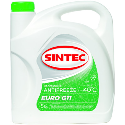 Жидкость Антифриз EURO SINTEC -40, 5кг