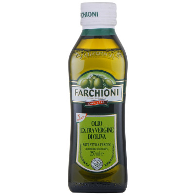 Масло оливковое Farchioni Extra Virgin сверхчистое, 250мл