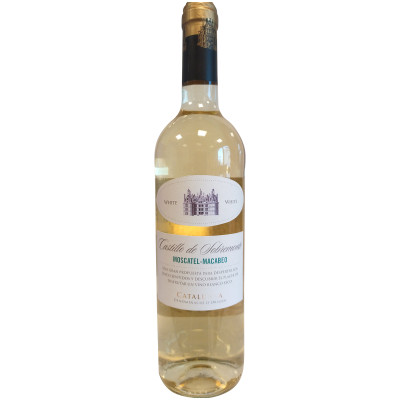 Вино Castillo De Sobremonte Москатель-Макабео белое сухое 12-15%, 750мл