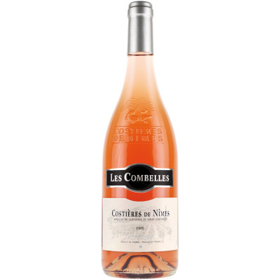 Вино Les Combelles Costieres de Nimes Rose розовое сухое 13%, 750мл