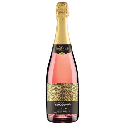 Вино Valhondo Cava Rose Brut игристое розовое брют, 0.75л