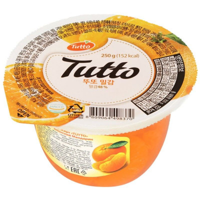 Десерт Tutto японский мандарин, 250г