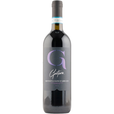 Вино Gaetano Montepulciano d'Abruzzo DOC красное сухое 12%, 750мл