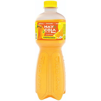 Напиток Hay Cola со вкусом апельсина безалкогольный газированный, 1л