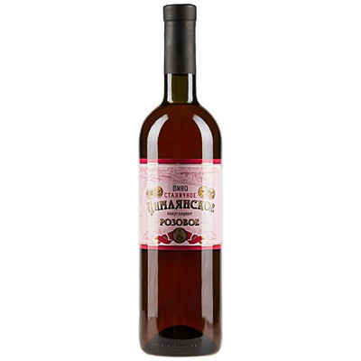 Вино Цимлянское Станичное розовое полусладкое 11.5%, 750мл