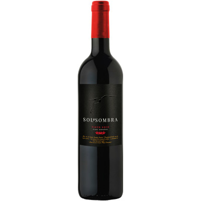 Вино Sol Sombra ординарное красное сухое, 750мл