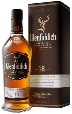 Виски Glenfiddich 18-летний 40% в подарочной упаковке, 750мл