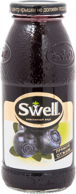 Нектар Swell черничный для детского питания, 250мл