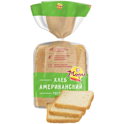 Хлеб Мэри Американский тостовый в нарезке, 250г