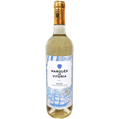 Вино Marques De Vitoria Rioja белое сухое, 750мл