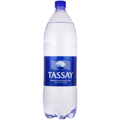 Вода Tassay минеральная природная газированная, 1.5л