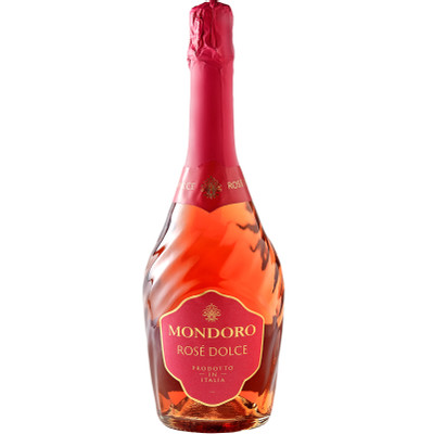 Вино игристое Mondoro Rose Dolce розовое полусладкое 9.5%, 750мл