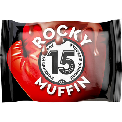 Маффин Rocky Muffin Двойной шоколад, 55г
