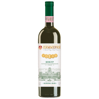 Вино Cimmeria Кокур белое сухое, 750мл
