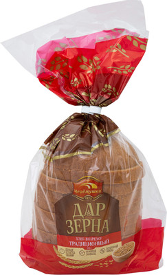Хлеб Черемушки Дар зерна традиционный нарезка, 350г
