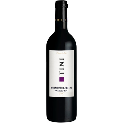 Вино Tini Montepulciano d'Abruzzo DOC красное сухое 12.5%, 750мл