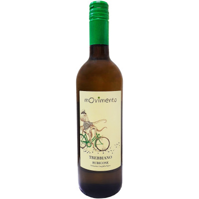 Вино Movimento Trebbiano белое полусладкое 8-15%, 750мл