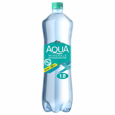 Вода Aqua Minerale Плюс питьевая негазированная, 1л