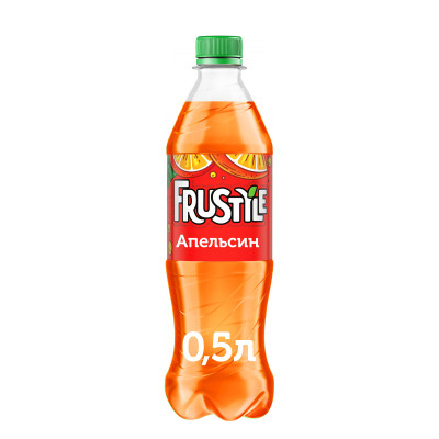 Напиток газированный Frustyle апельсин, 500мл