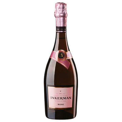 Вино игристое Inkerman розовое полусладкое, 750мл